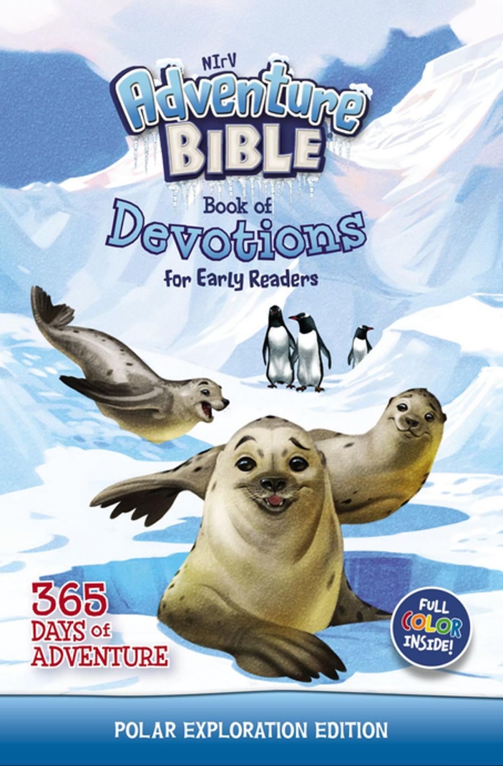 Big bigCover of NIrV Adventure Bible Book of Devotions for Early Readers: Polar Exploration Edition