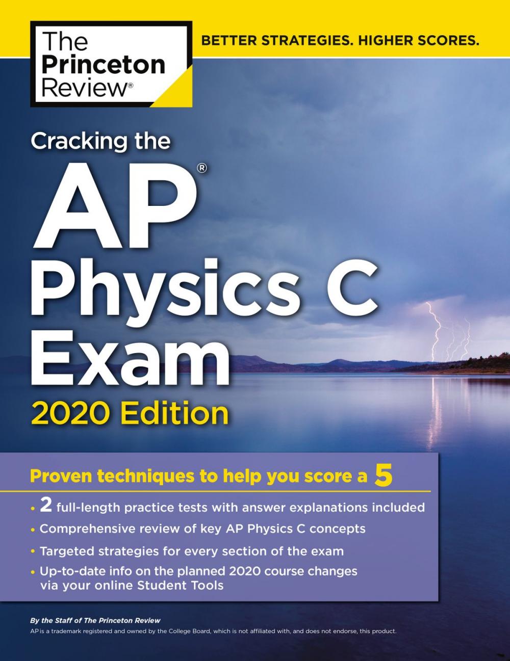 Big bigCover of Cracking the AP Physics C Exam, 2020 Edition