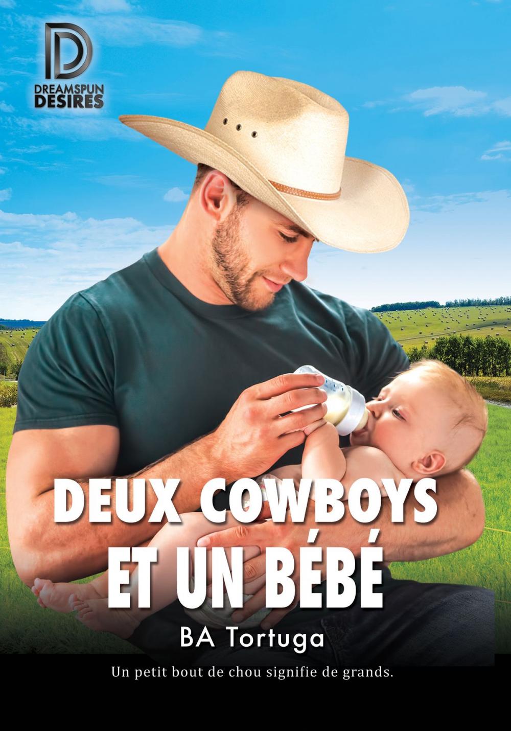 Big bigCover of Deux cowboys et un bébé