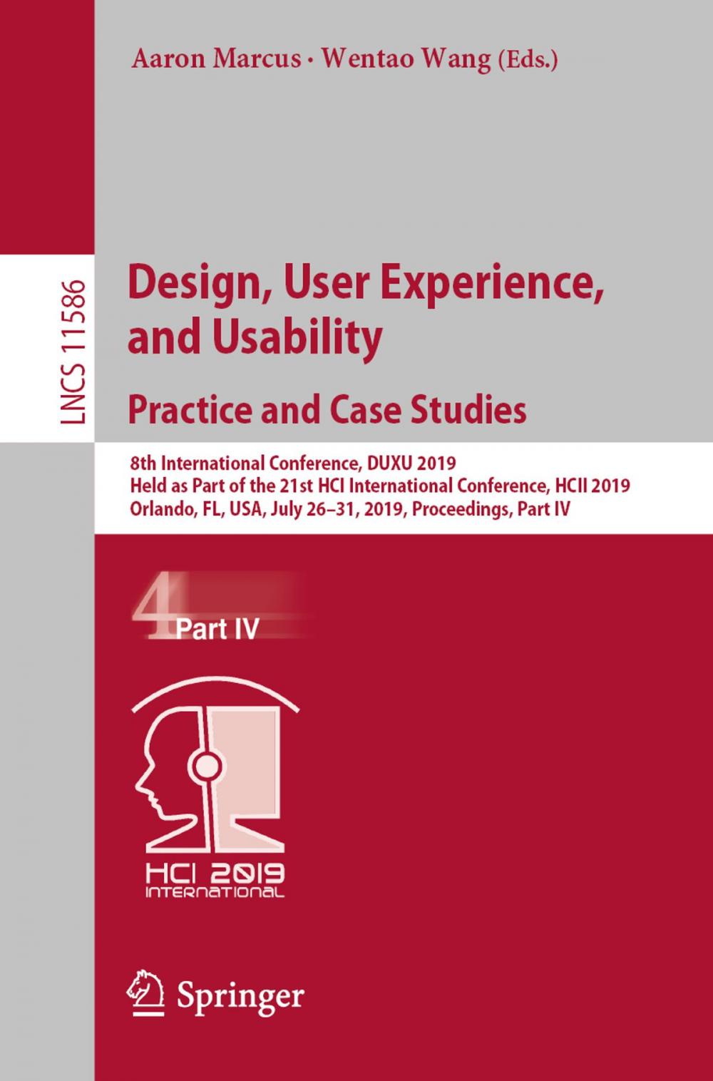 Big bigCover of Design, User Experience, and Usability. Practice and Case Studies