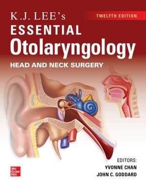Book cover of KJ Lee's Essential Otolaryngology, 12th edition