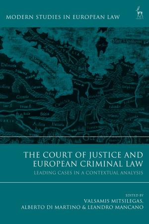 Cover of the book The Court of Justice and European Criminal Law by Ms Katherine Chandler