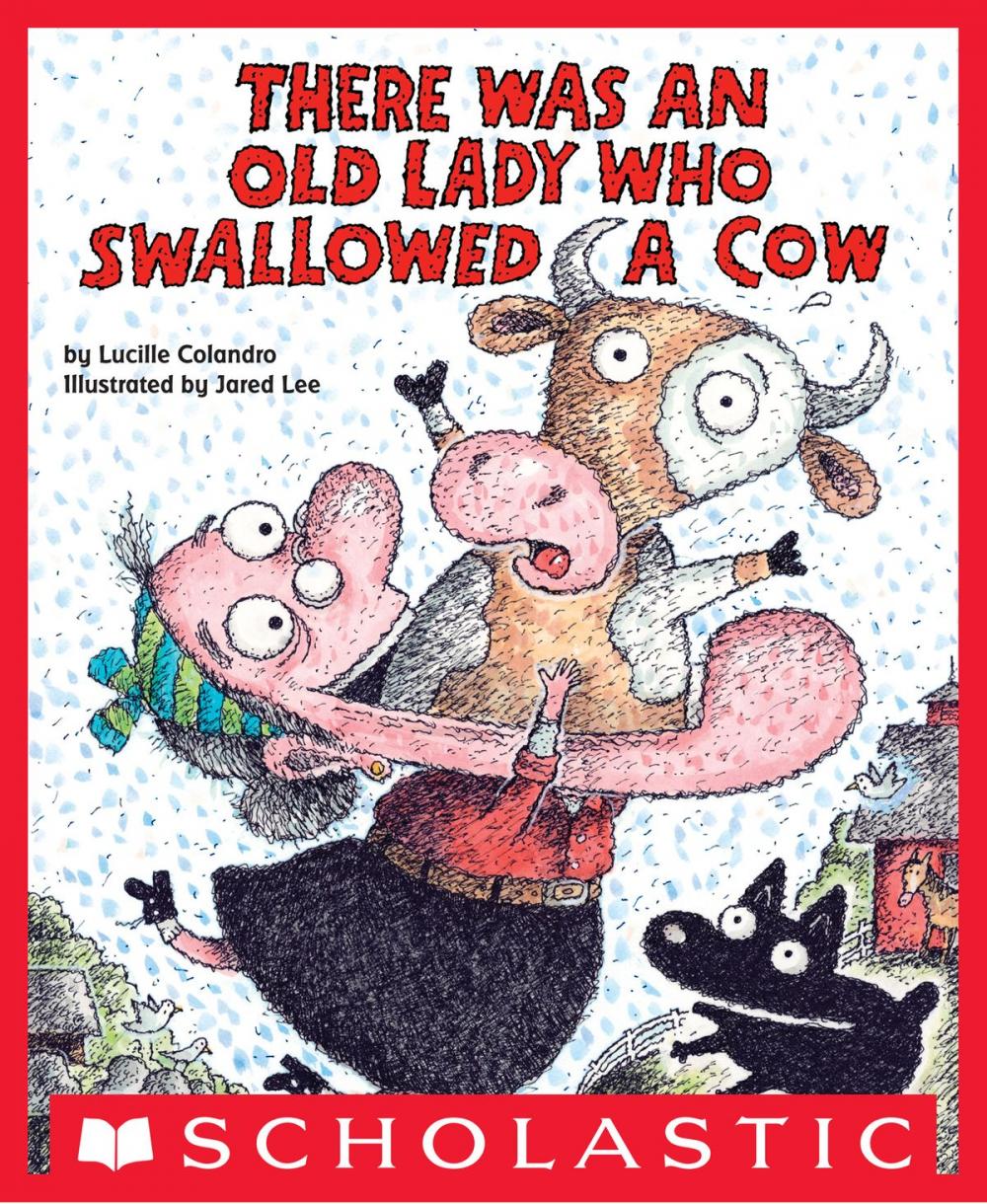 Big bigCover of There Was an Old Lady Who Swallowed a Cow