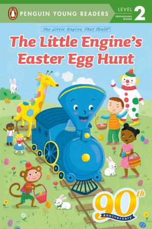 Book cover of The Little Engine's Easter Egg Hunt
