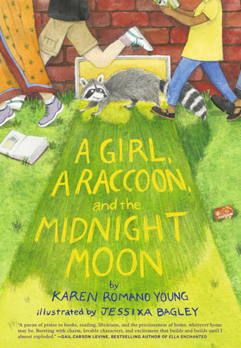 Big bigCover of A Girl, a Raccoon, and the Midnight Moon