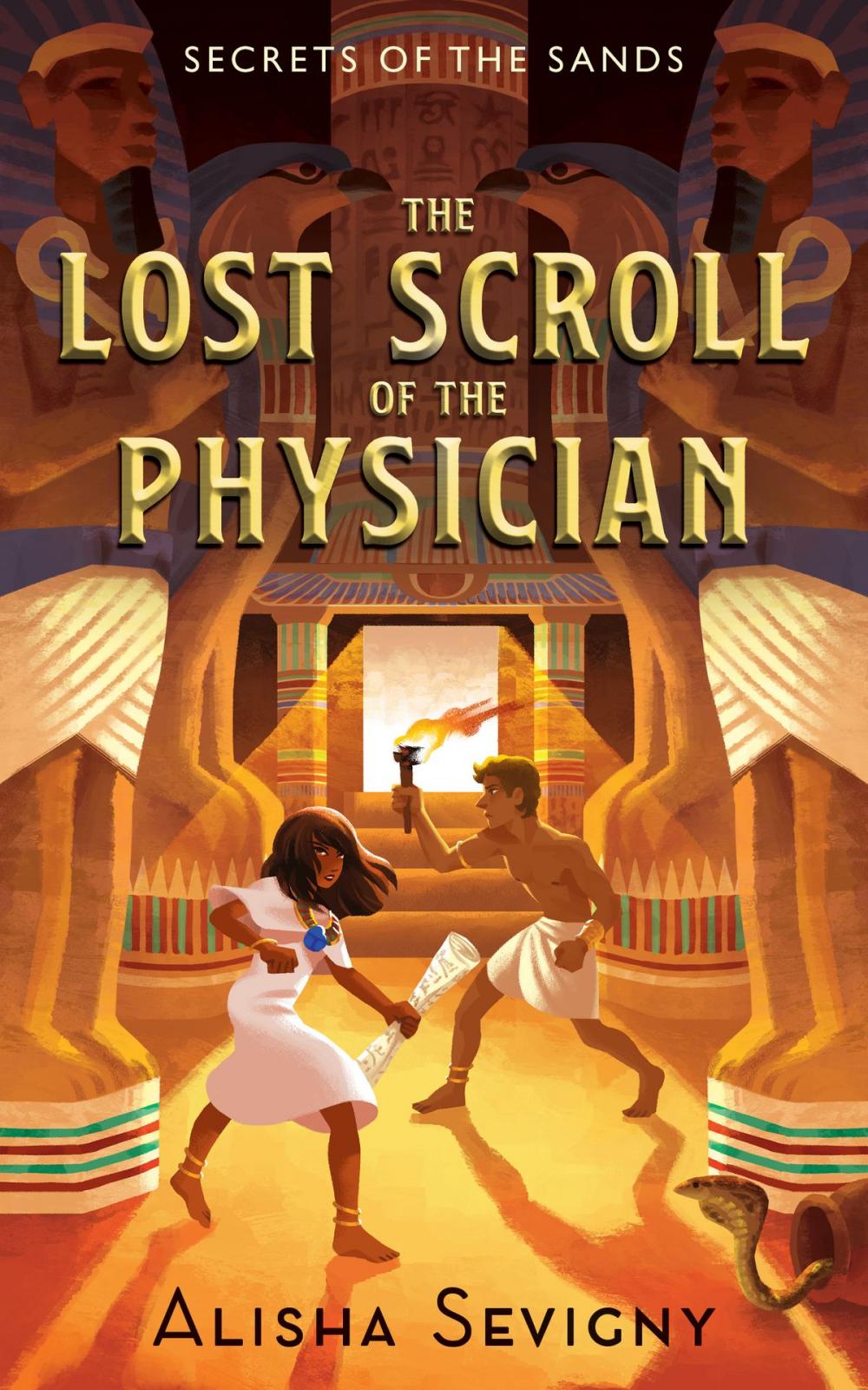 Big bigCover of The Lost Scroll of the Physician