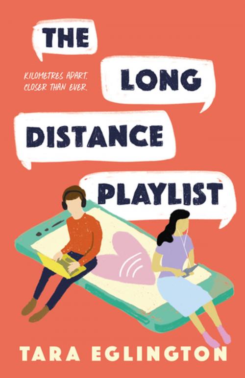 Cover of the book The Long-Distance Playlist by Tara Eglington, HarperCollins