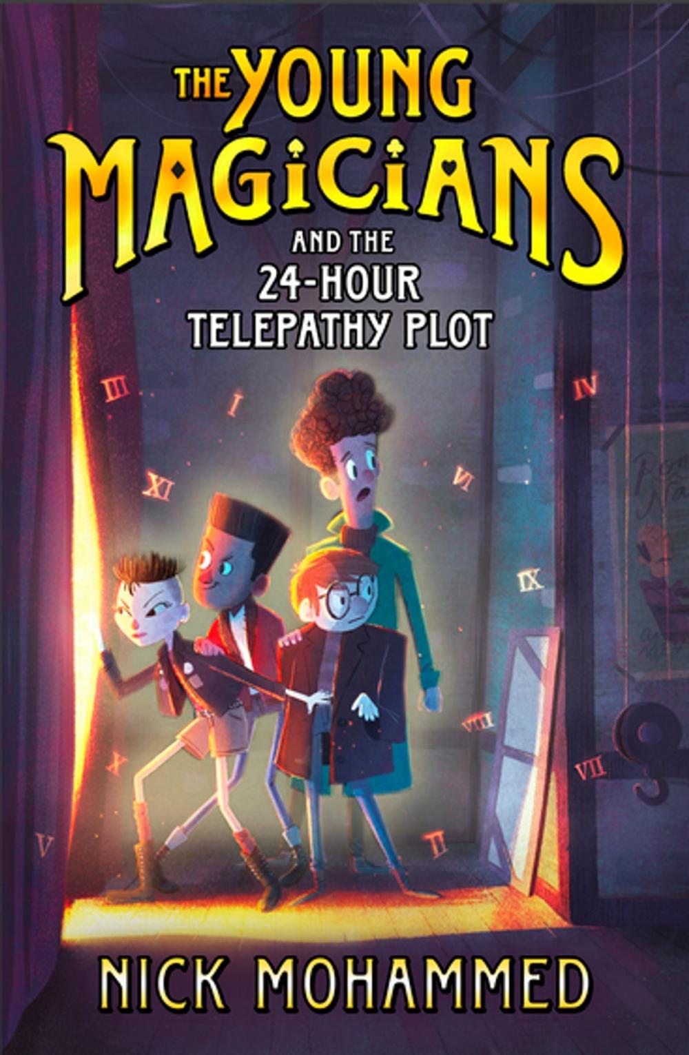 Big bigCover of The Young Magicians and the 24-Hour Telepathy Plot