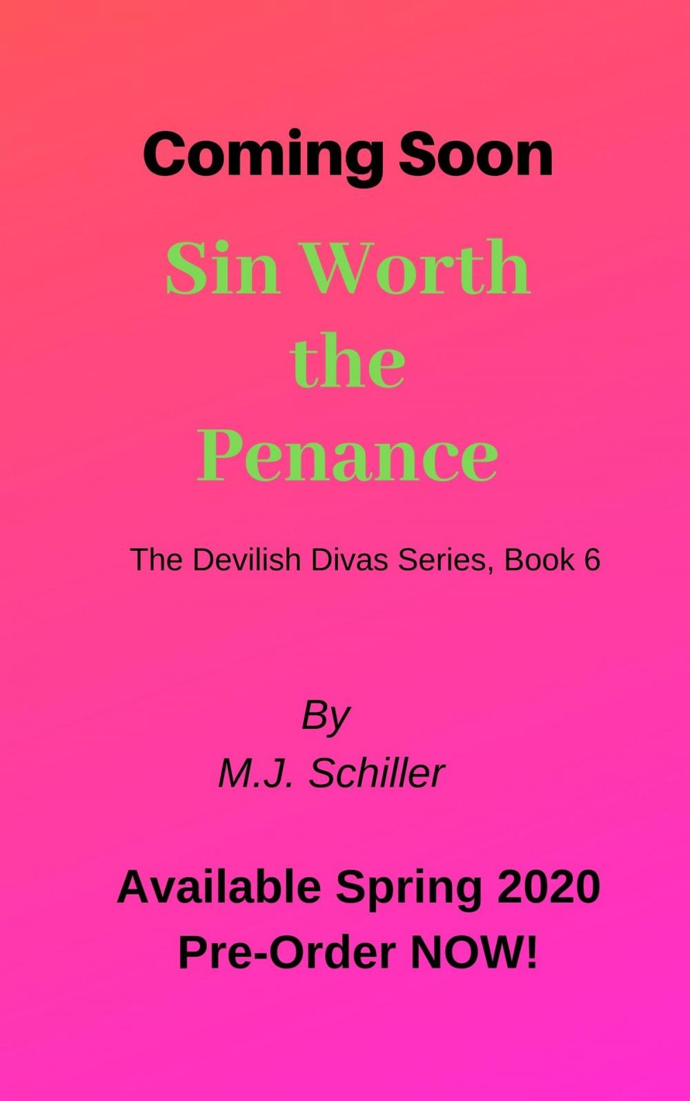 Big bigCover of Sin Worth the Penance (The Devilish Divas Series, Book 6)