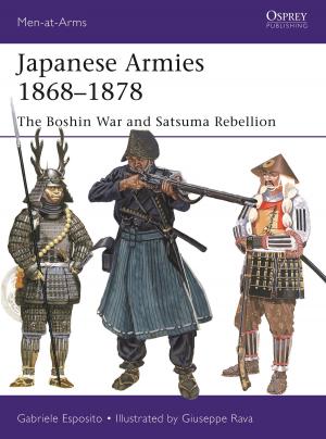Book cover of Japanese Armies 1868–1878