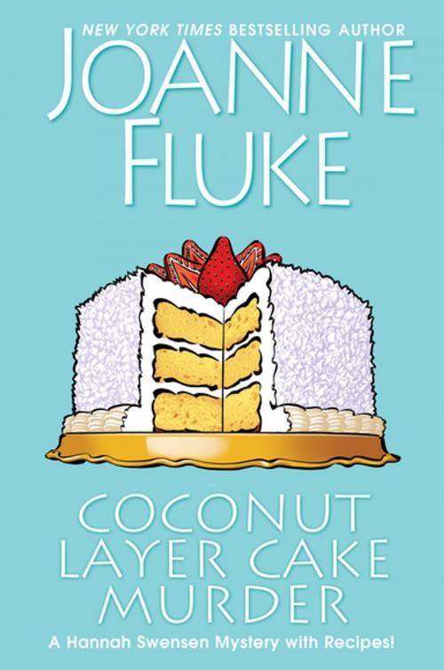 Cover of the book Coconut Layer Cake Murder by Joanne Fluke, Kensington Books